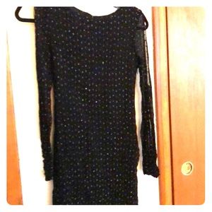 Dressy Navy Blue Top